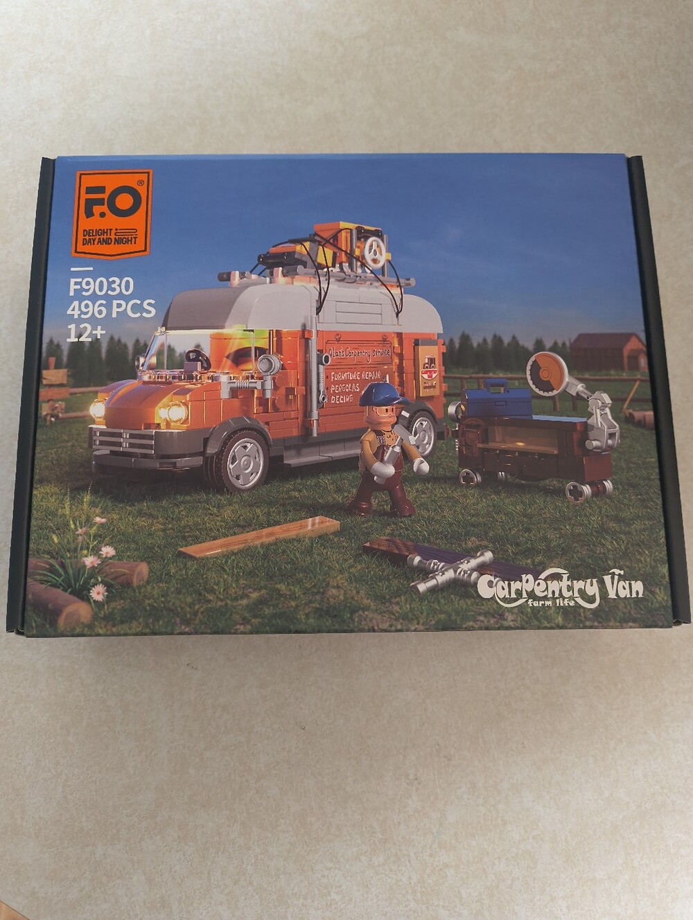 Funwhole Lumibricks Carpentry Van NIB